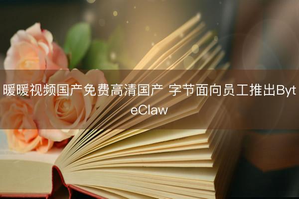 暖暖视频国产免费高清国产 字节面向员工推出ByteClaw