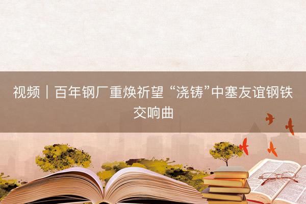 视频｜百年钢厂重焕祈望 “浇铸”中塞友谊钢铁交响曲