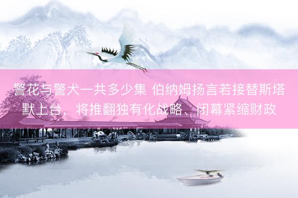 警花与警犬一共多少集 伯纳姆扬言若接替斯塔默上台，将推翻独有化战略、闭幕紧缩财政