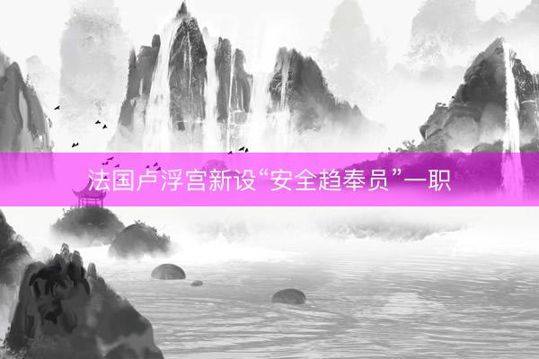 法国卢浮宫新设“安全趋奉员”一职